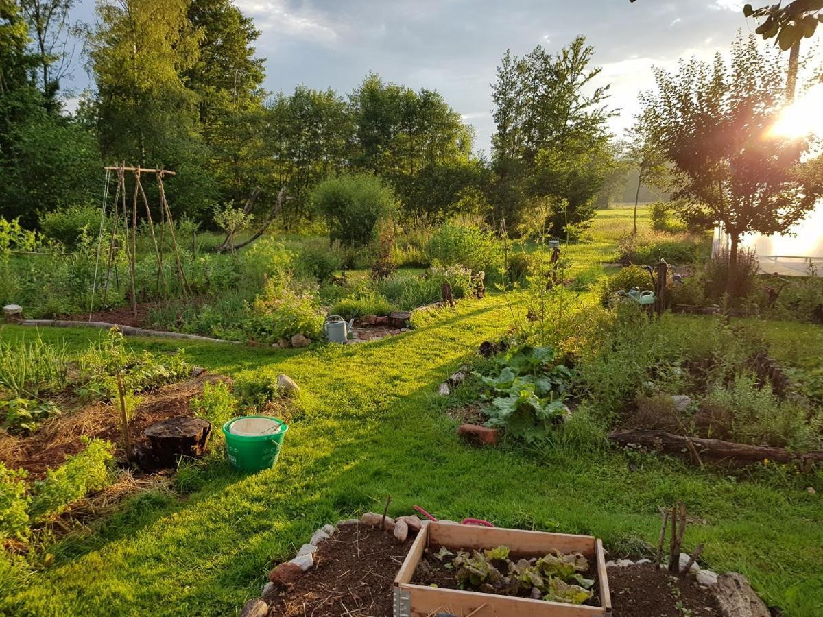 Le Jardin Des Gouttes Bed & Breakfast Rougegoutte Bagian luar foto